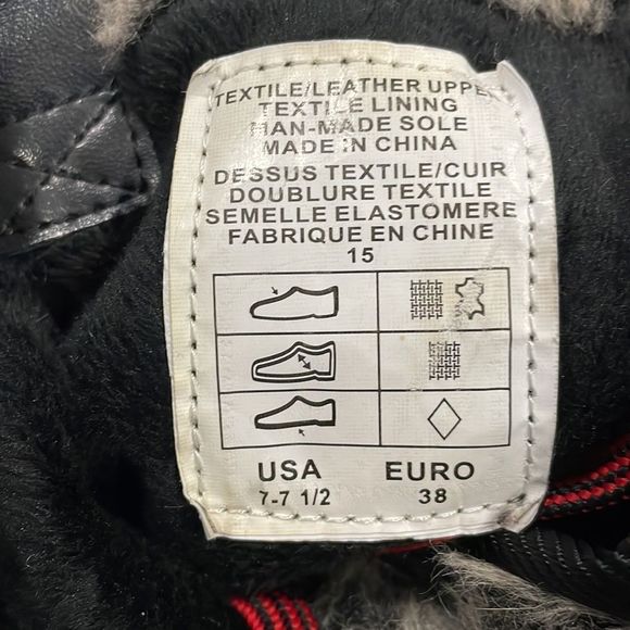 Pajar Canada Garland Warm Waterproof Women’s Sz 7-7.5/EU 38 Faux Fur Winter Boot - Picture 6 of 10